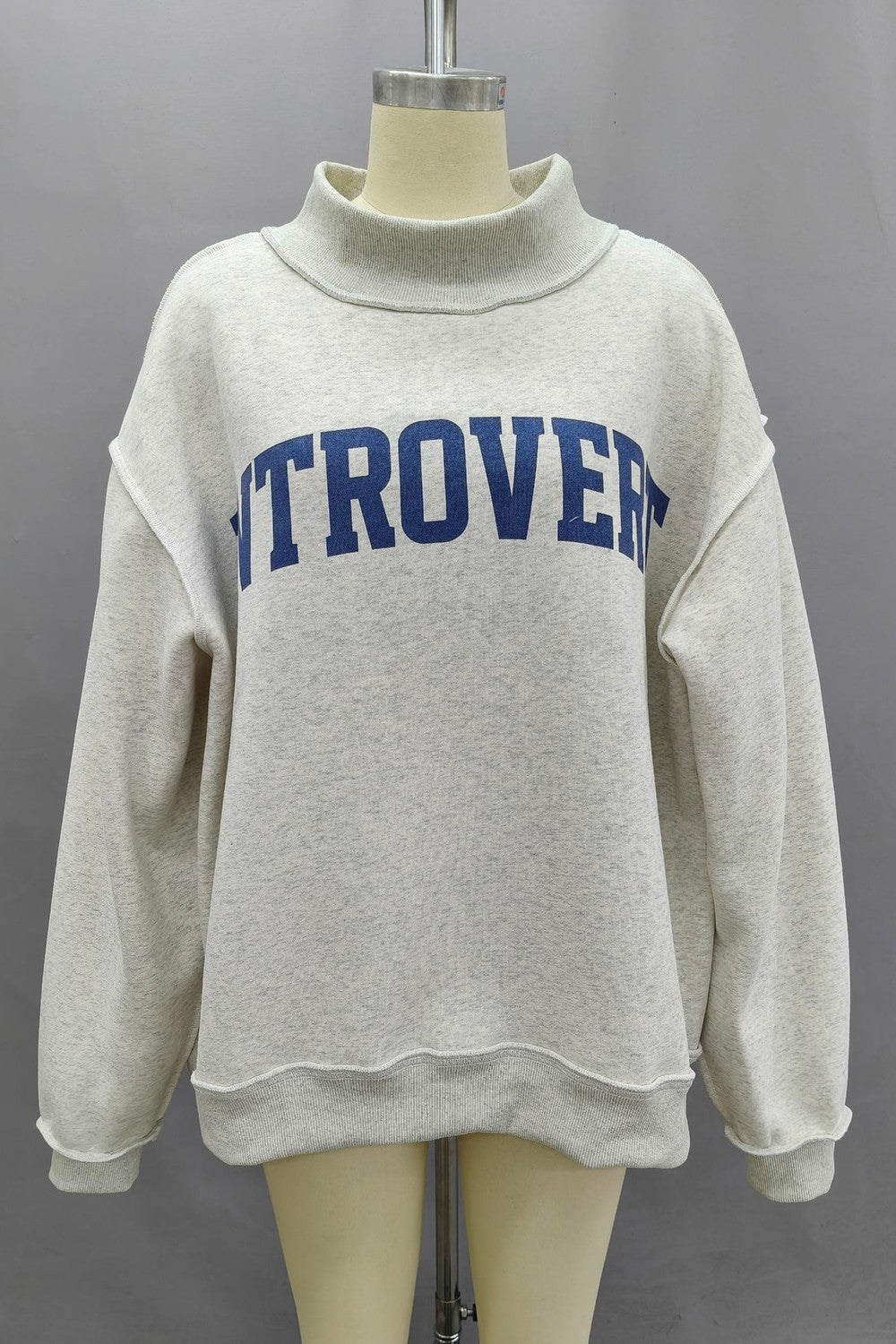 'Introvert & Extrovert' Reversible Sweatshirt