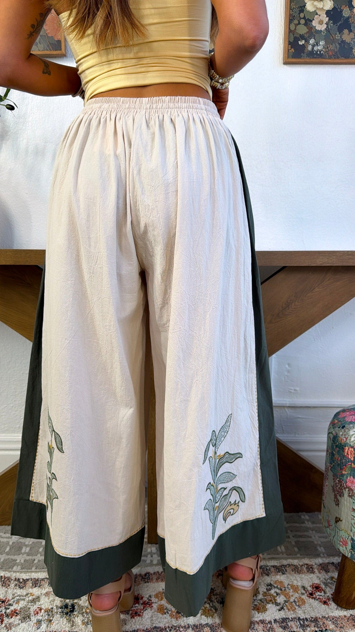 Olive Breeze Pants, Taupe/Olive