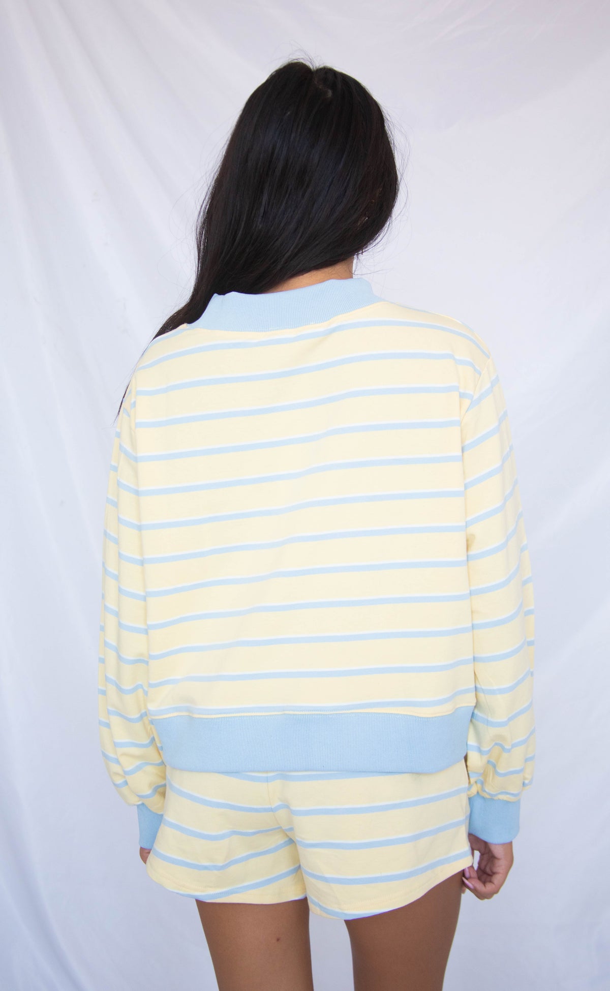 take the chance striped lounge set