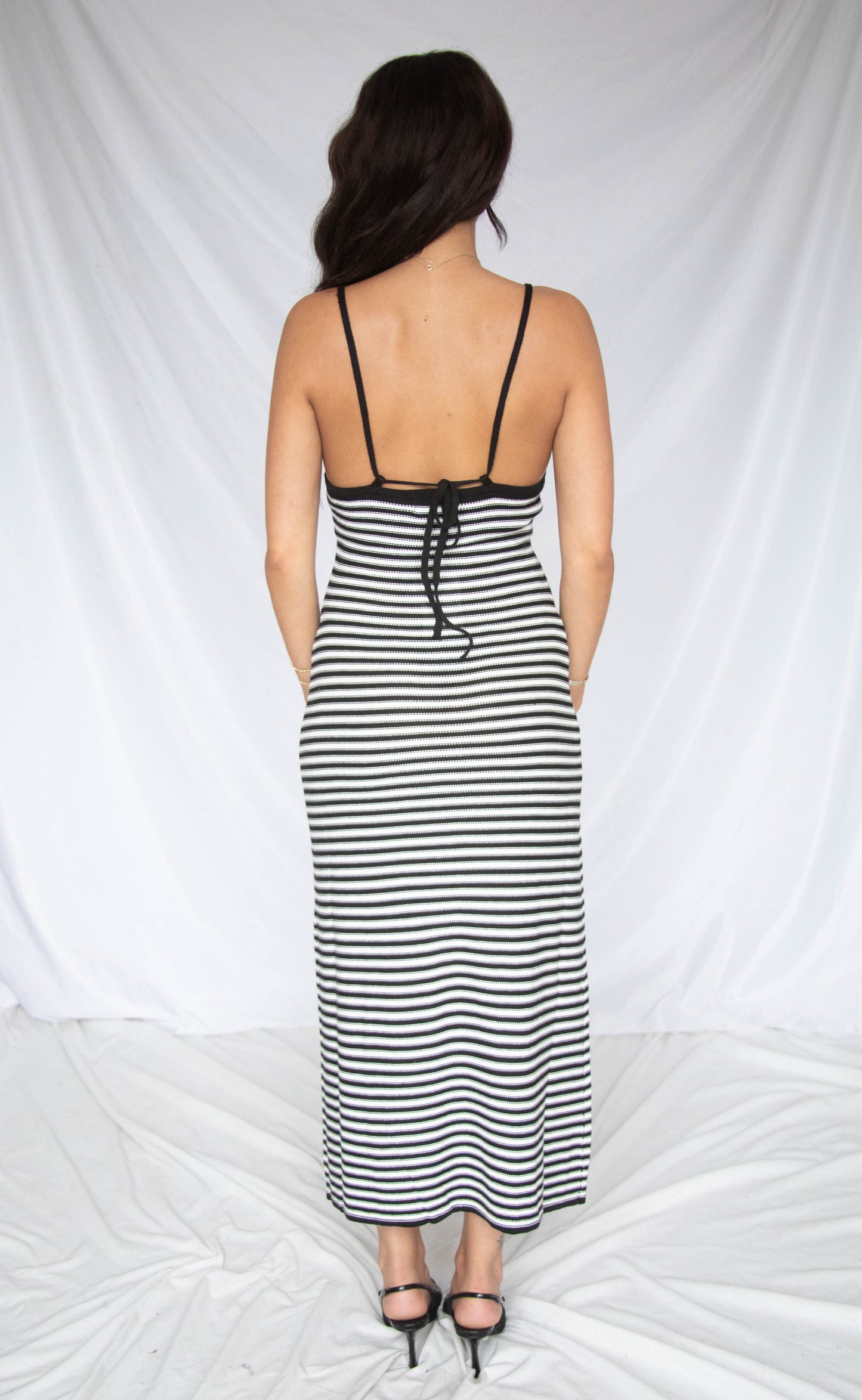 z supply: majestic striped midi dress