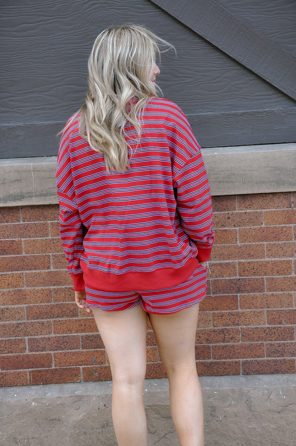 Button Down Jacket and Shorts Set