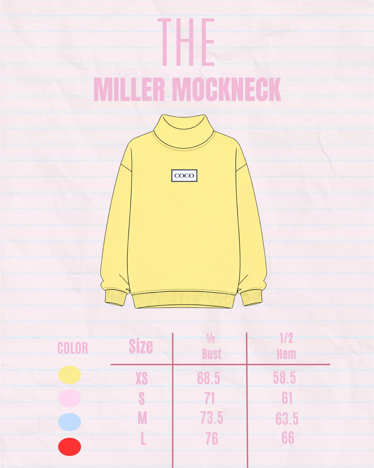 Miller Mockneck - Blue