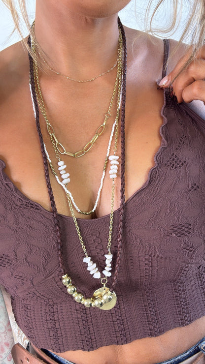 Hartlyn Necklace, Ivory