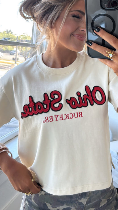 Game Day Essential Tee, Oatmeal