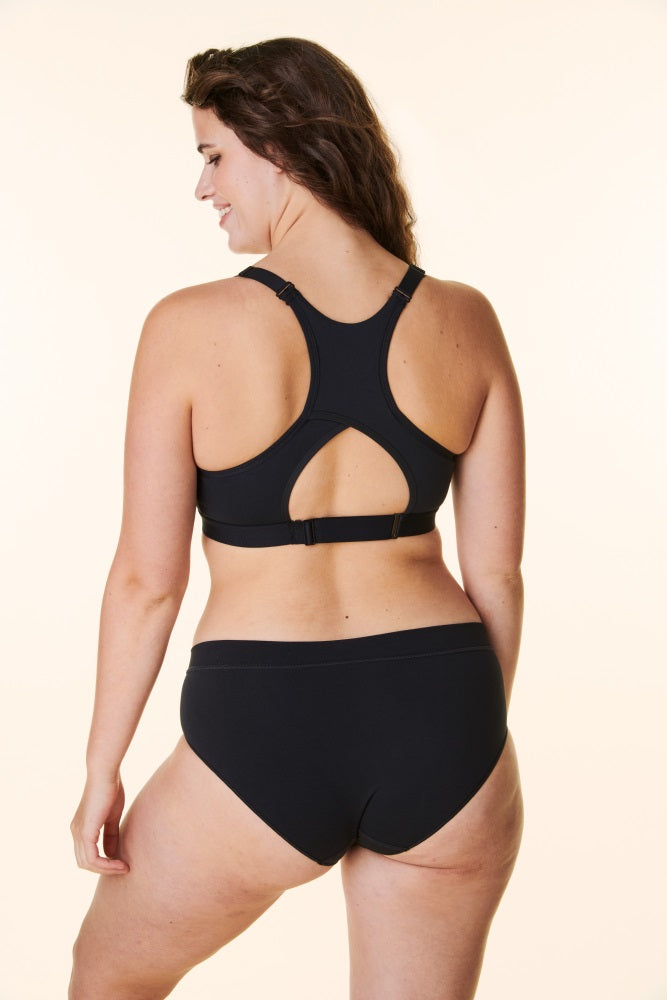 Black Bravado Designs Light Impact Sports Bra