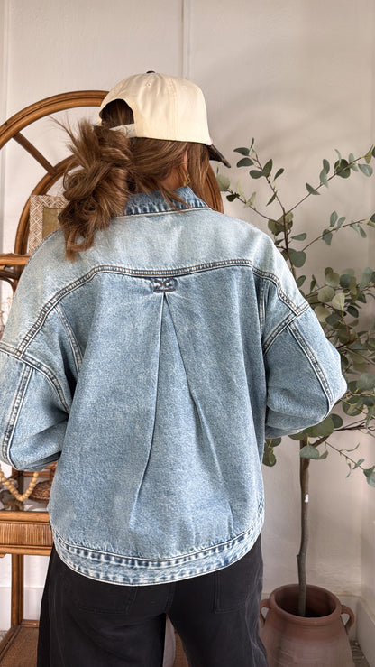 Lapis Bay Denim Jacket, Washed Denim