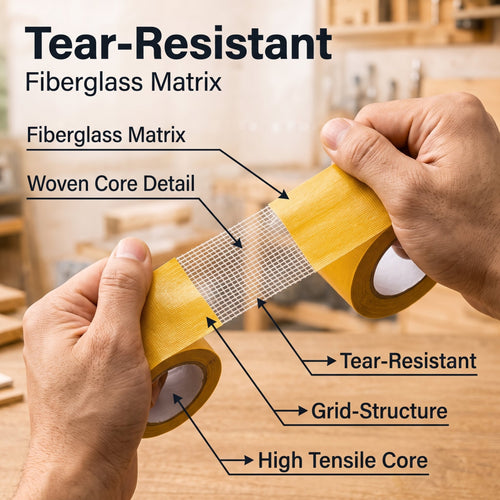 High-Tack Double-Sided Mesh Tape