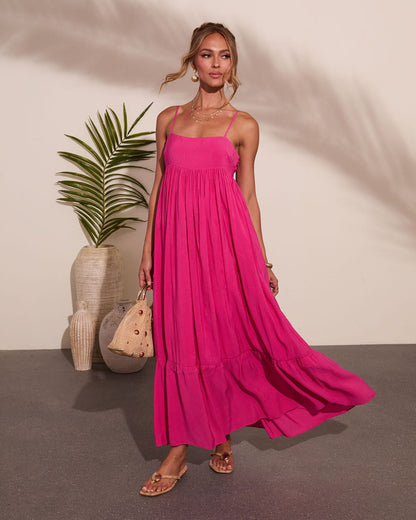 Day Breeze Shift Midi Dress