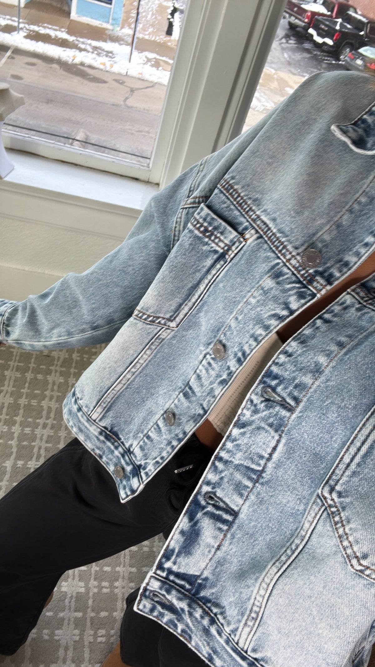 Lapis Bay Denim Jacket, Washed Denim