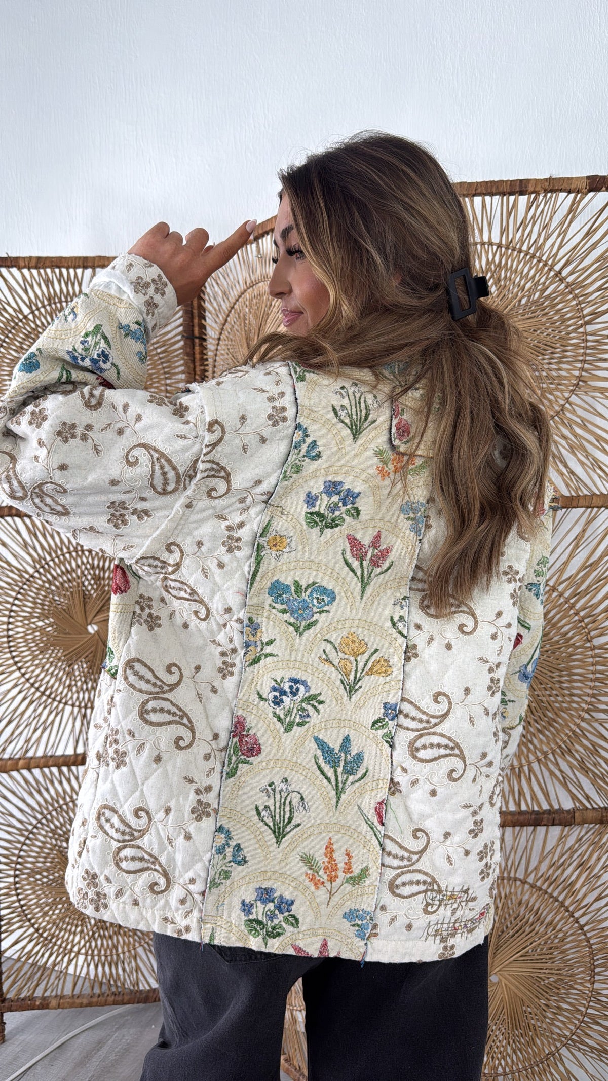 Luminous Threads Jacket, Natural Multi