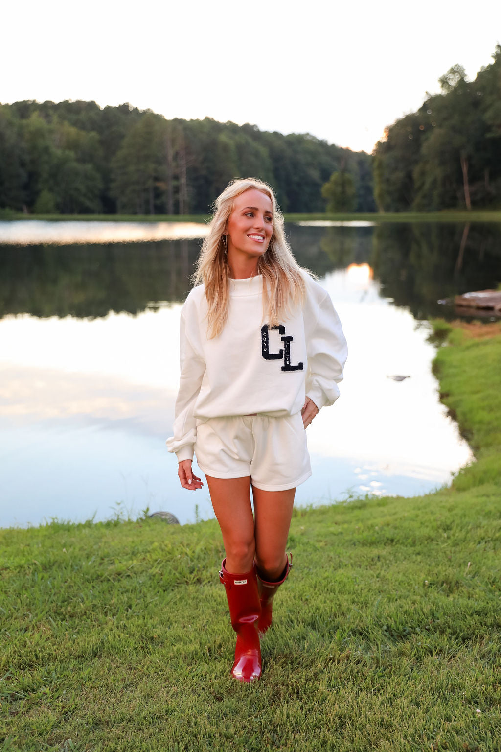 Varsity Short - Sugar Milk
