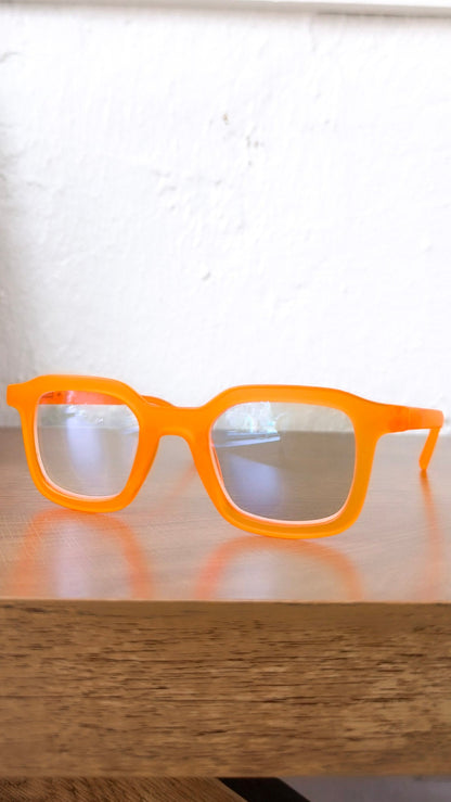 Ibiza Blue Light Glasses, Orange