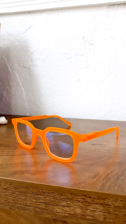 Ibiza Blue Light Glasses, Orange