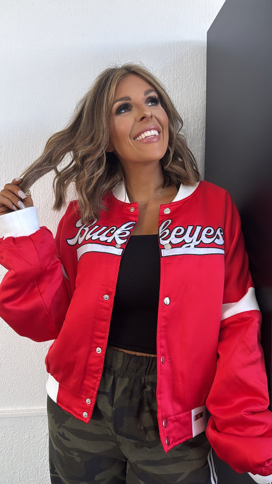 MVP Ohio Varsity Jacket, Red