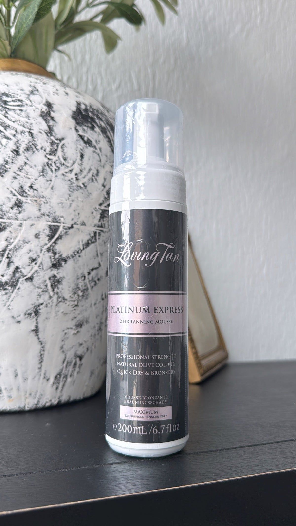 Loving Tan 2 HR Express Mousse 200 ML, PLATINUM