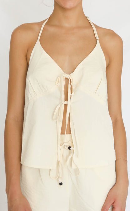 salty breeze linen set