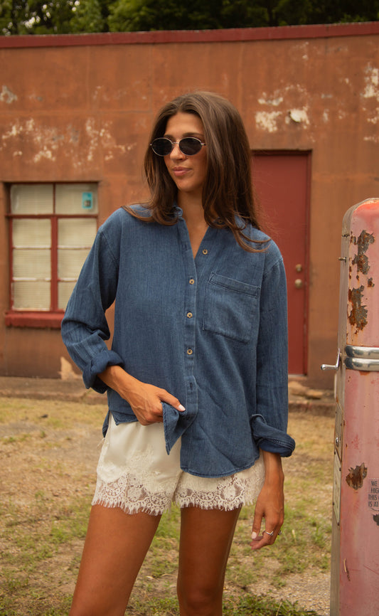 z supply: the perfect twill button up