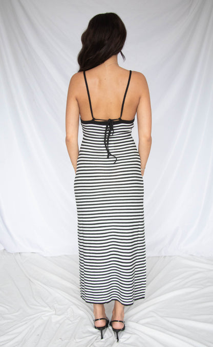z supply: majestic striped midi dress