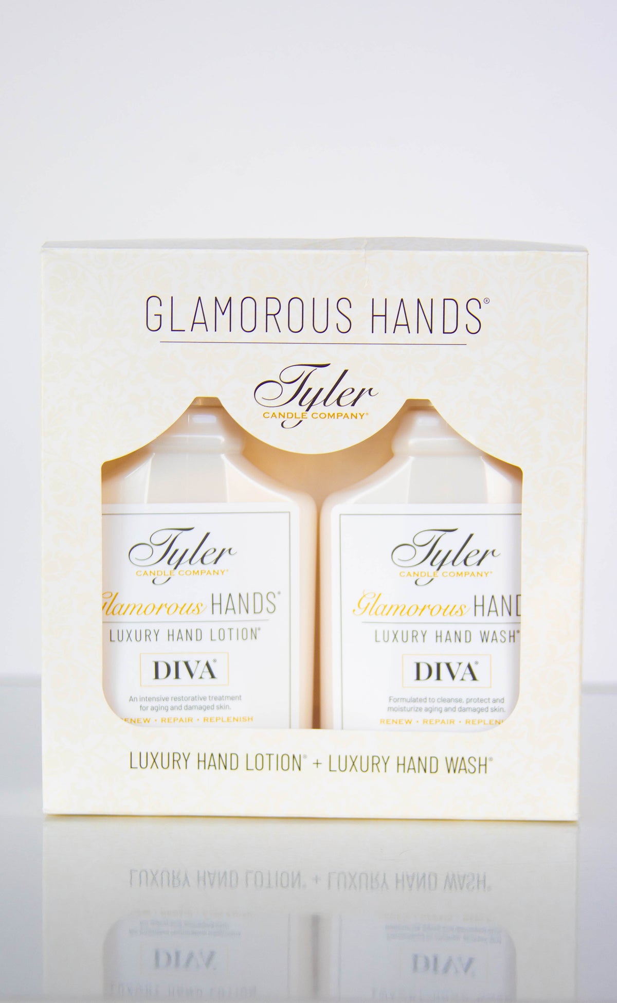 tyler candle co: glamorous hands gift set