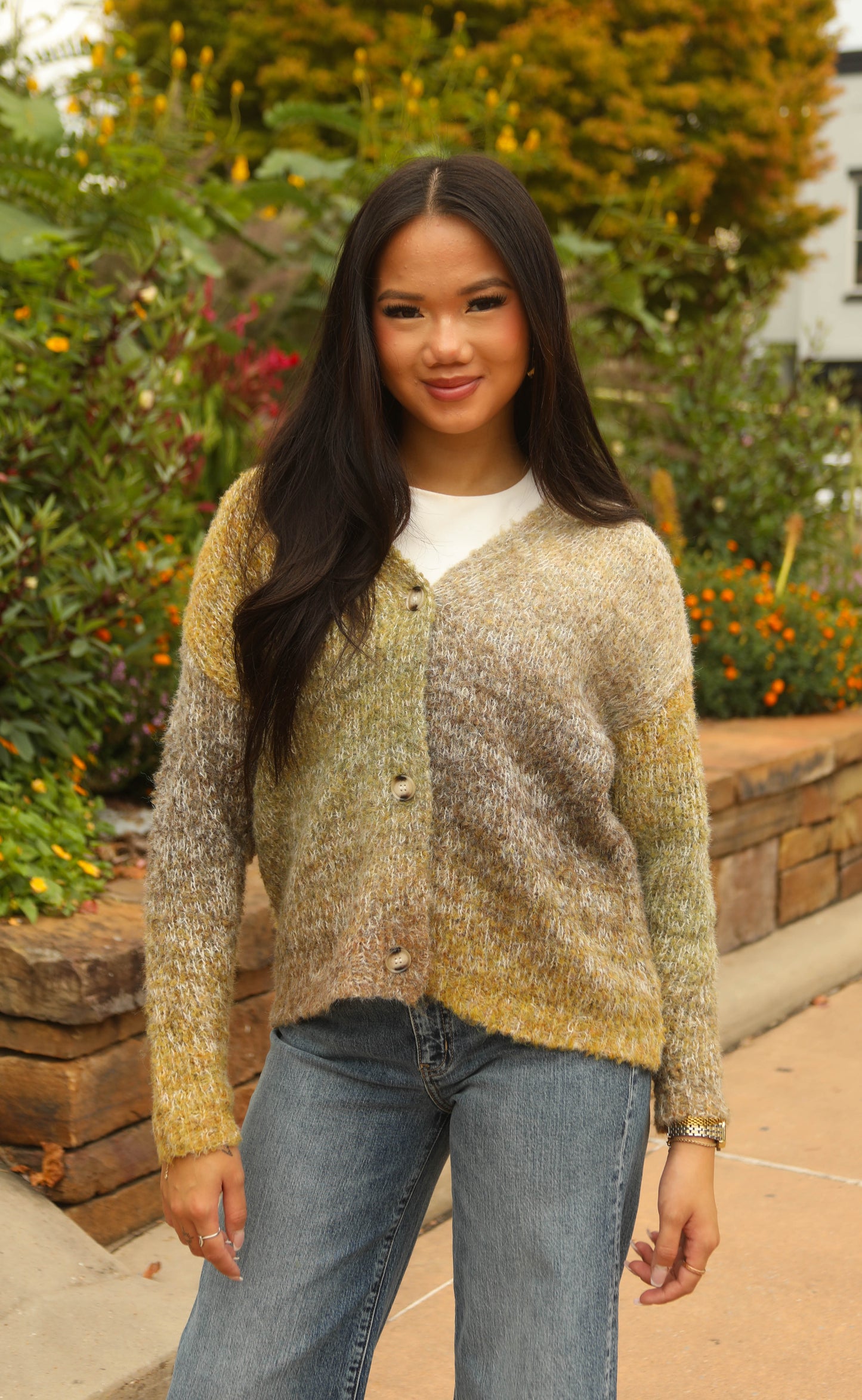 shades of fall cardigan