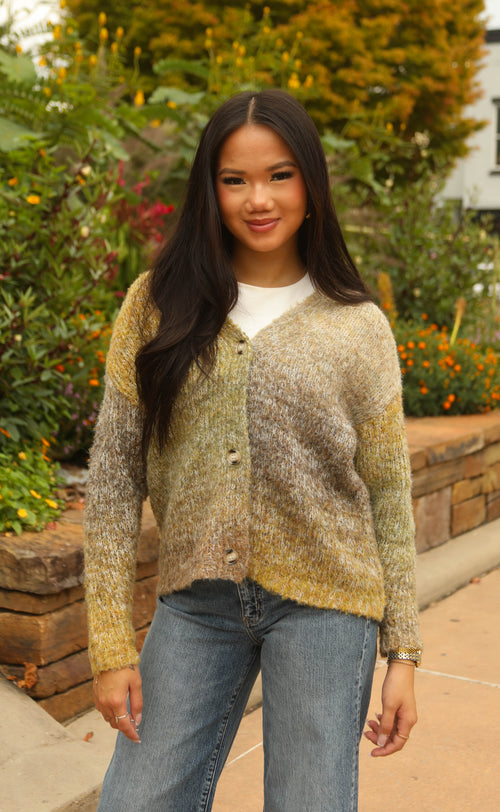 shades of fall cardigan