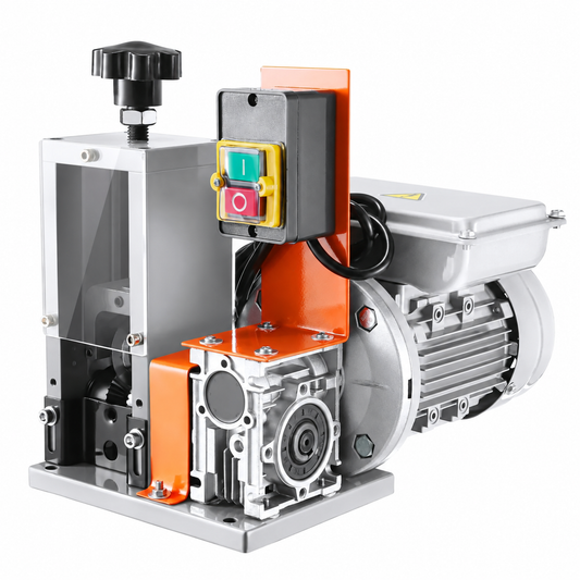 750W Automatic Wire Stripping Machine, 0.06"-1.57", 98 ft/min, 10 Channels