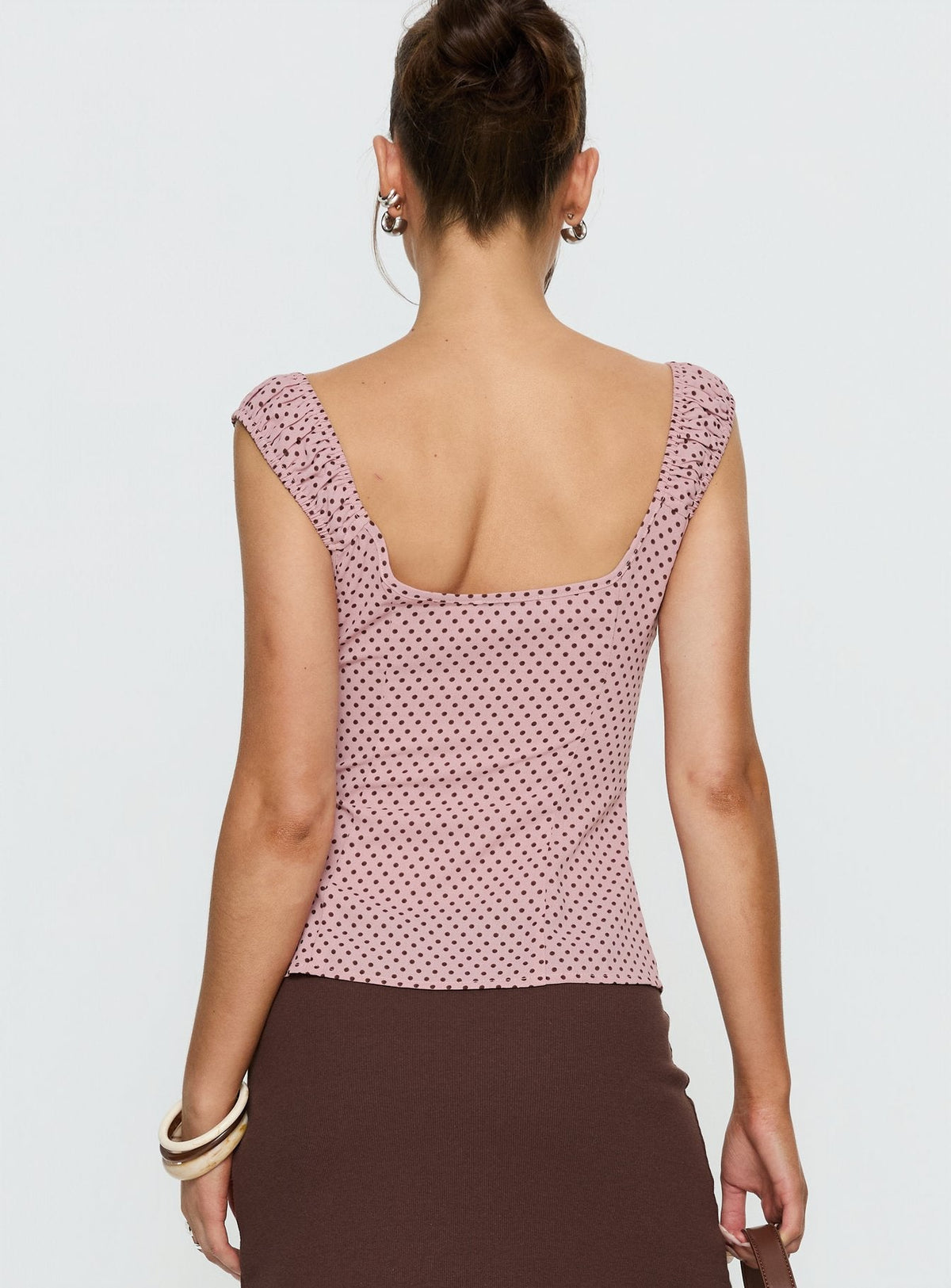 Garconne Top Pink Polka