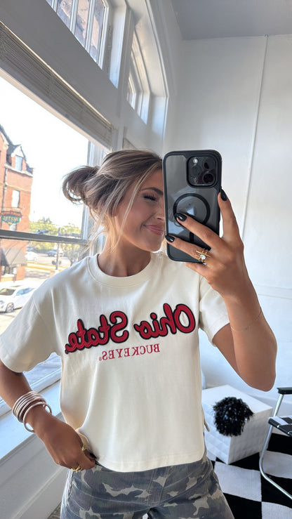 Game Day Essential Tee, Oatmeal