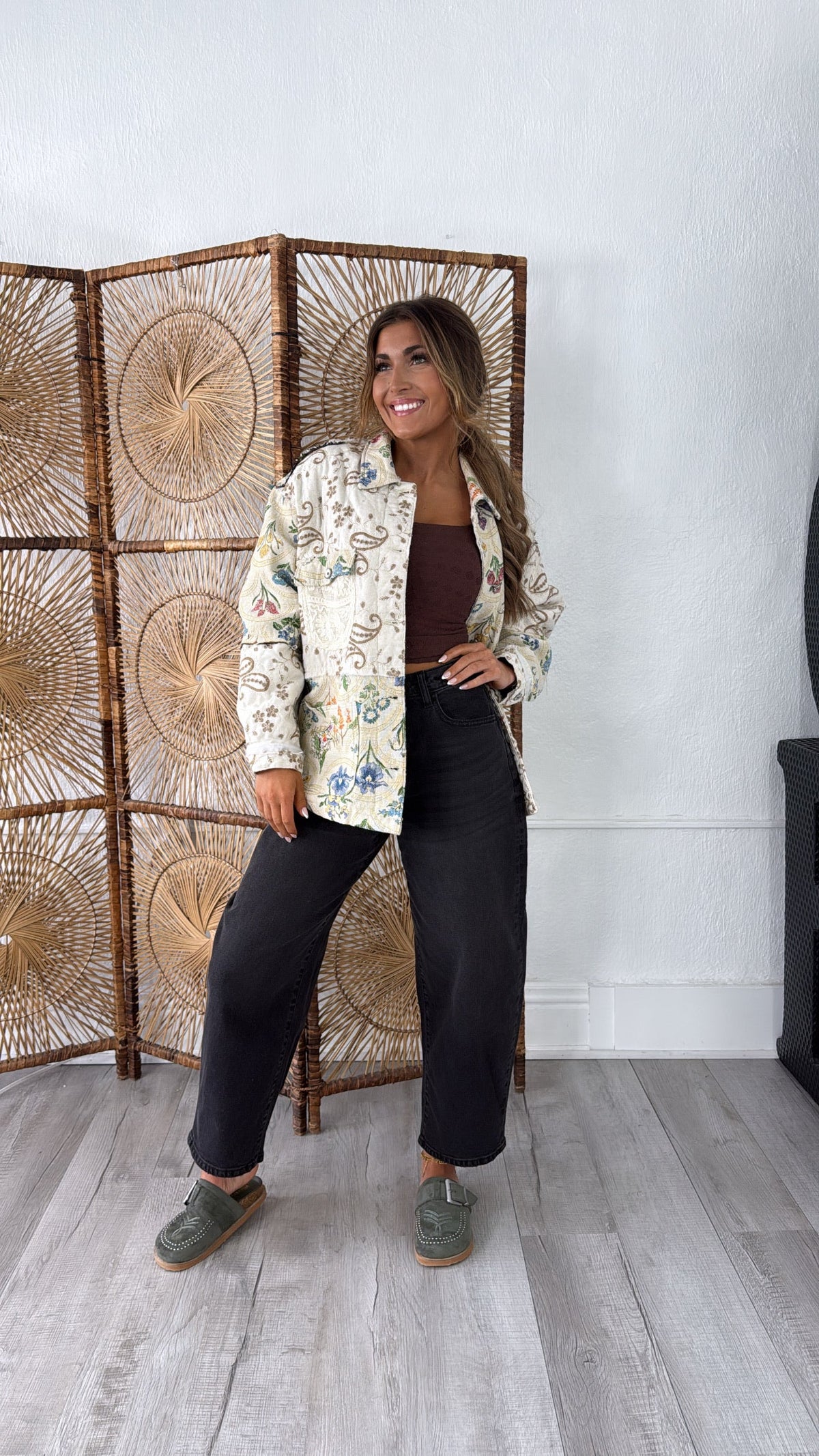 Luminous Threads Jacket, Natural Multi