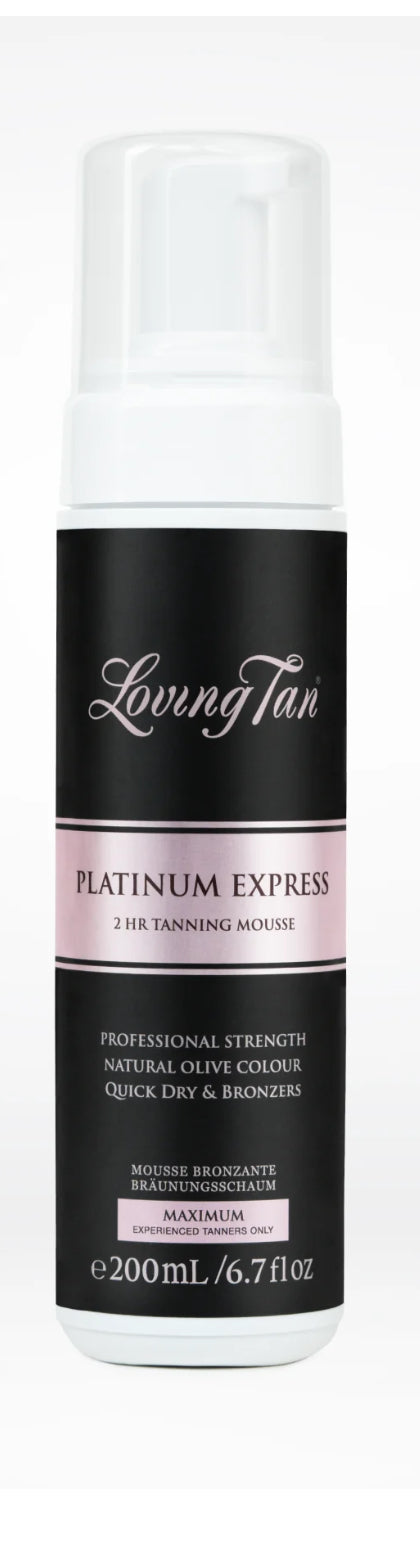 Loving Tan 2 HR Express Mousse 200 ML, PLATINUM
