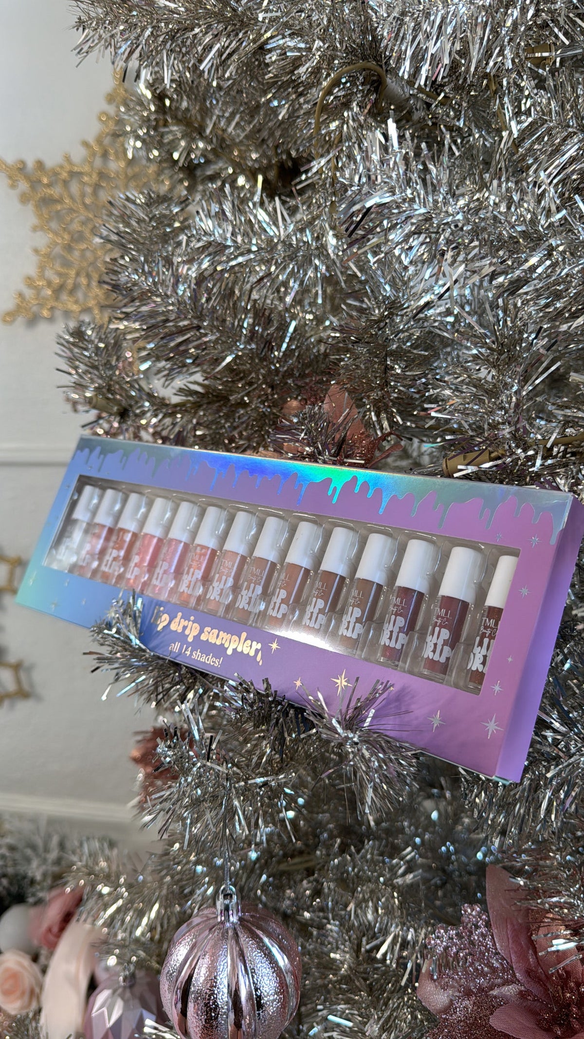 Holiday Mini Lip Drip Sampler, 14 Shades