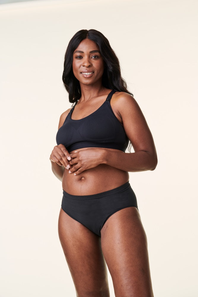 Black Bravado Designs Tranquil Nursing Low Impact Sports Bra