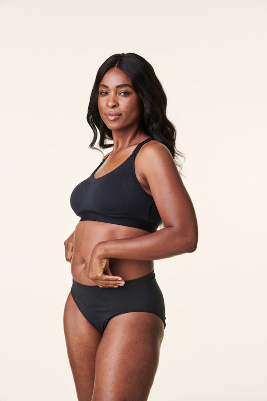 Black Bravado Designs Tranquil Nursing Low Impact Sports Bra