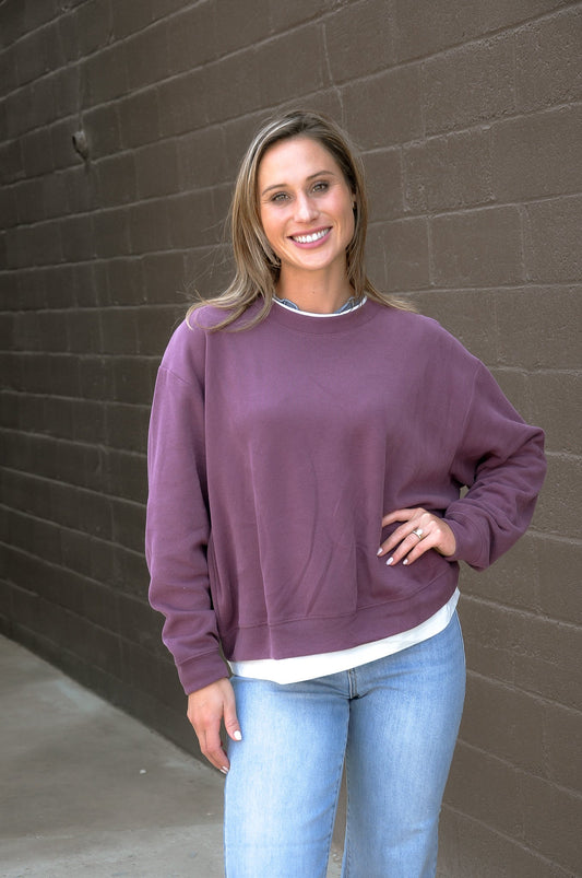 Always On Crew Pullover