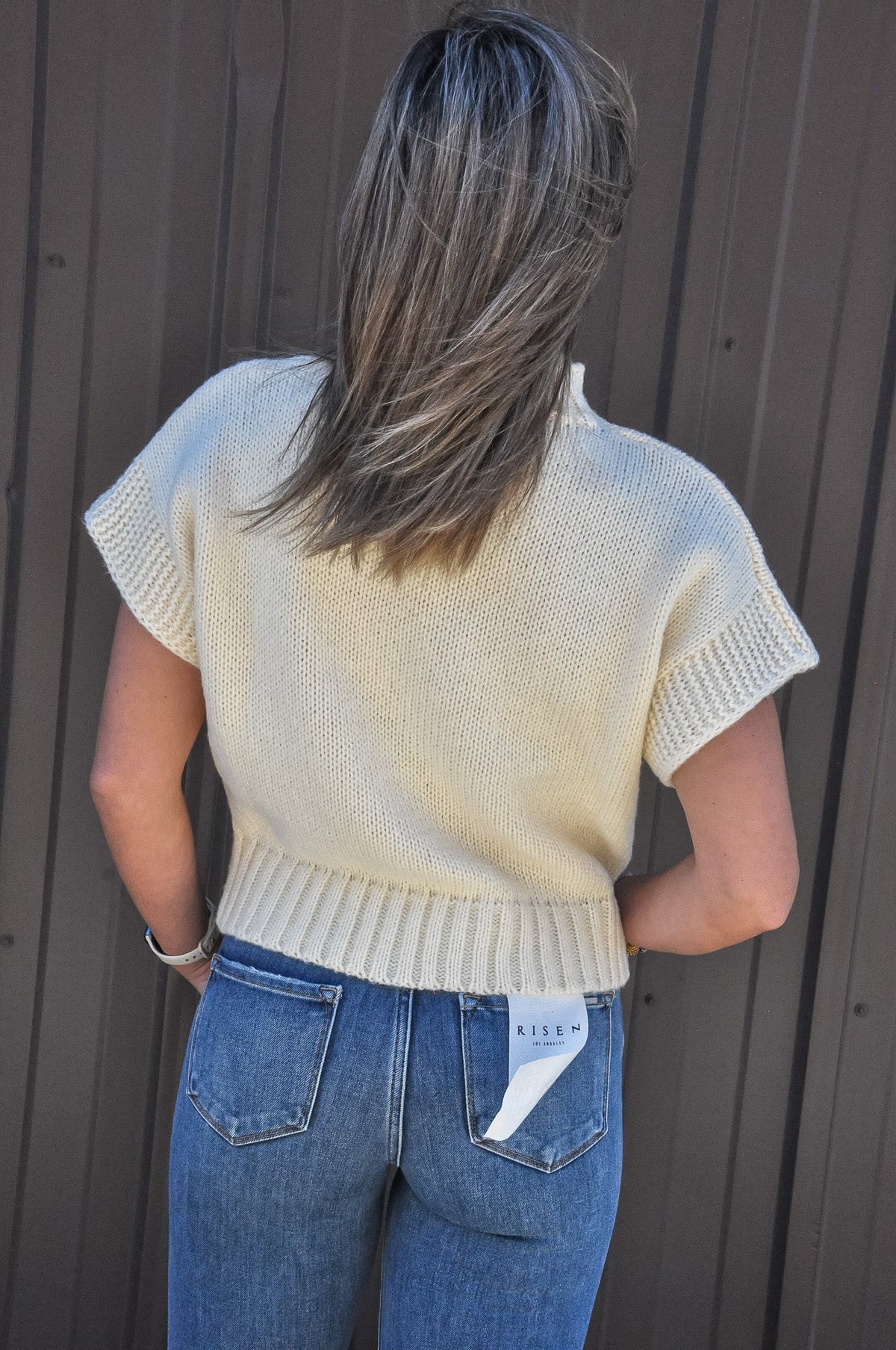 American Flag Patchwork Sweater