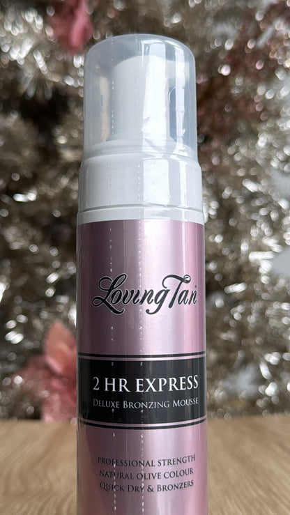 Loving Tan 2 HR Express Mousse 200 ML, Medium