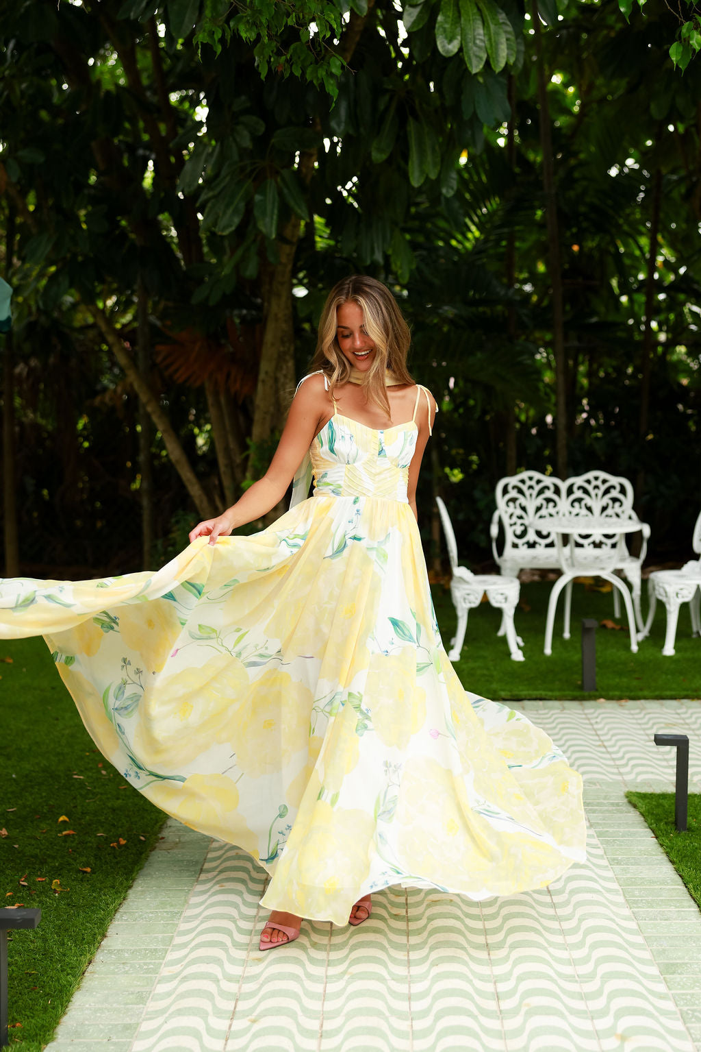 Meadow Gown - Yellow