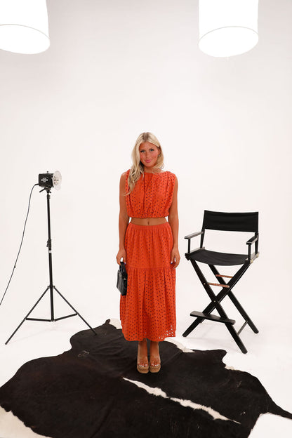 Nalley Skirt - Rust