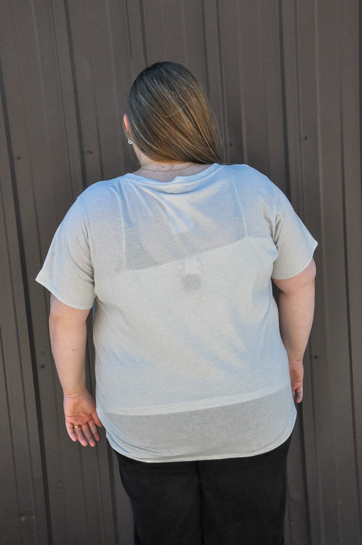 Curvy Boyfriend V-neck Tee