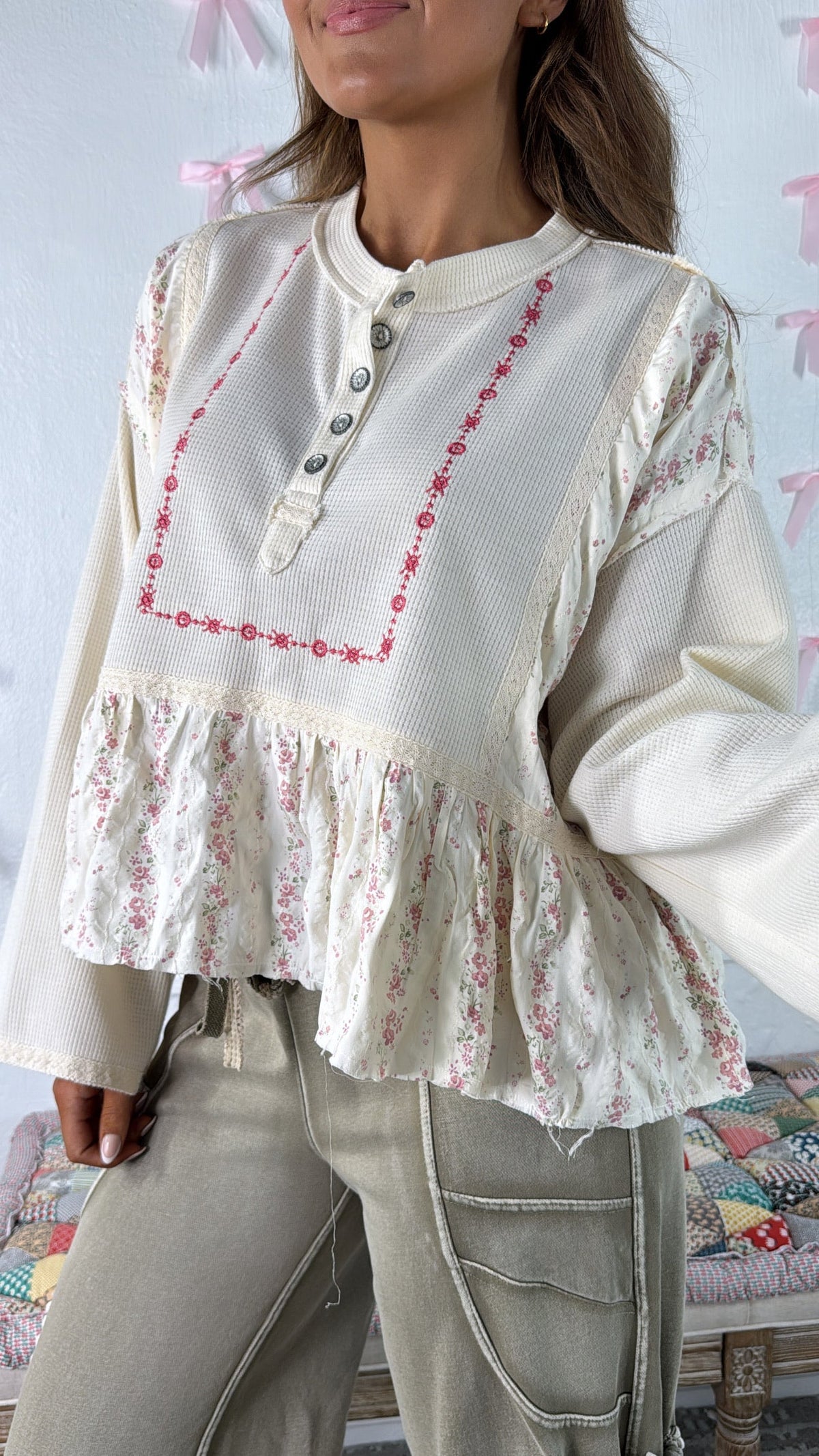 Madeleine Top, Natural