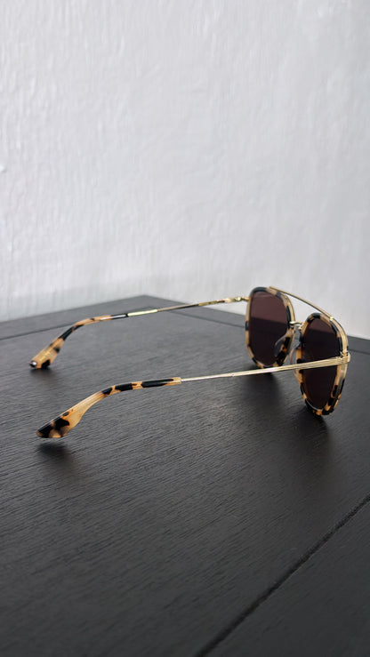 FREYRS Weston Sunglasses WHS - Milky Tortoise/ Brown