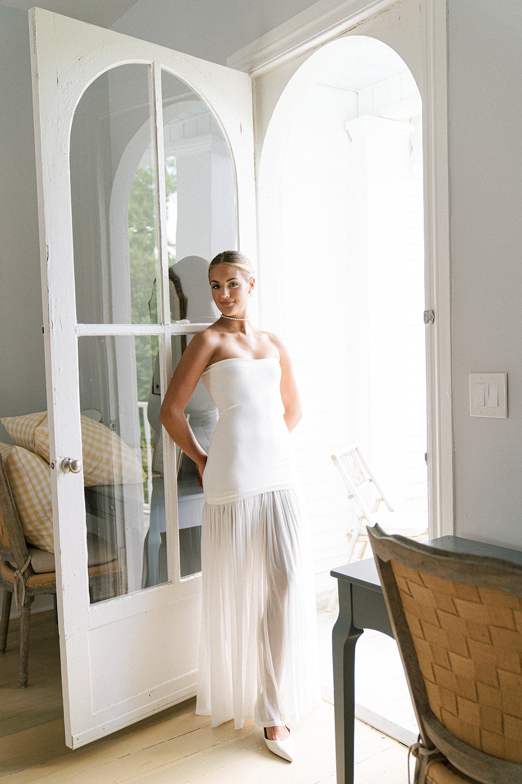 To Have & To Hold Maxi Dress - White