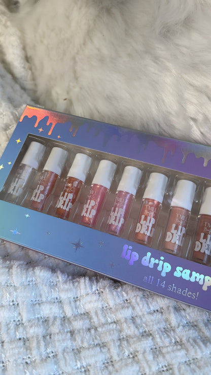 Holiday Mini Lip Drip Sampler, 14 Shades