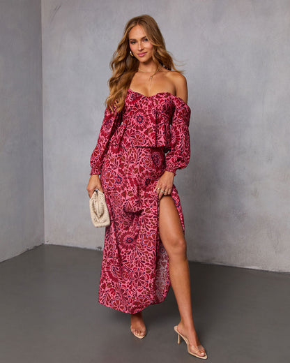 Amber Hour Off The Shoulder Top