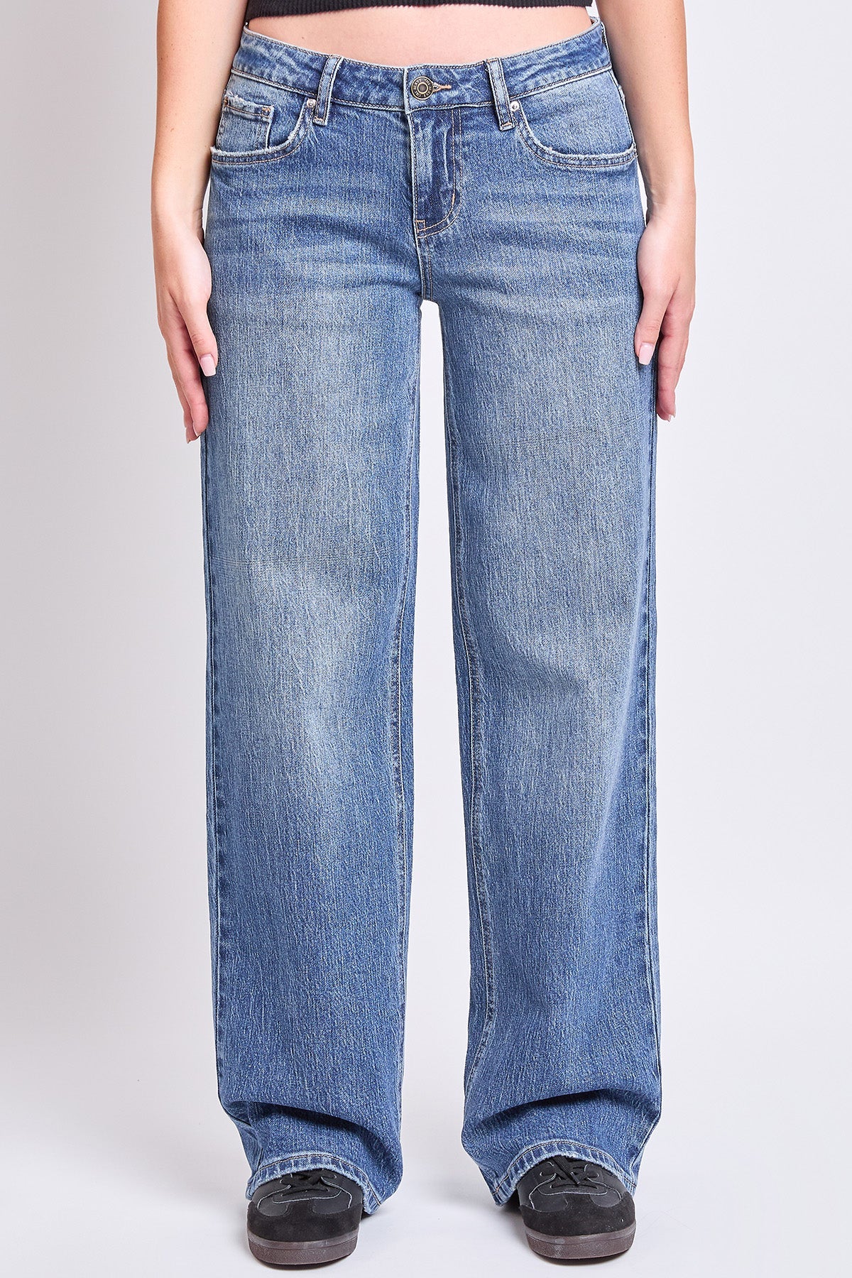 Women's Luxe Britney Wide Leg Jeans