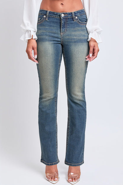 Women’s Premium Heavy Stitch Mid-Rise Bootcut Jeans