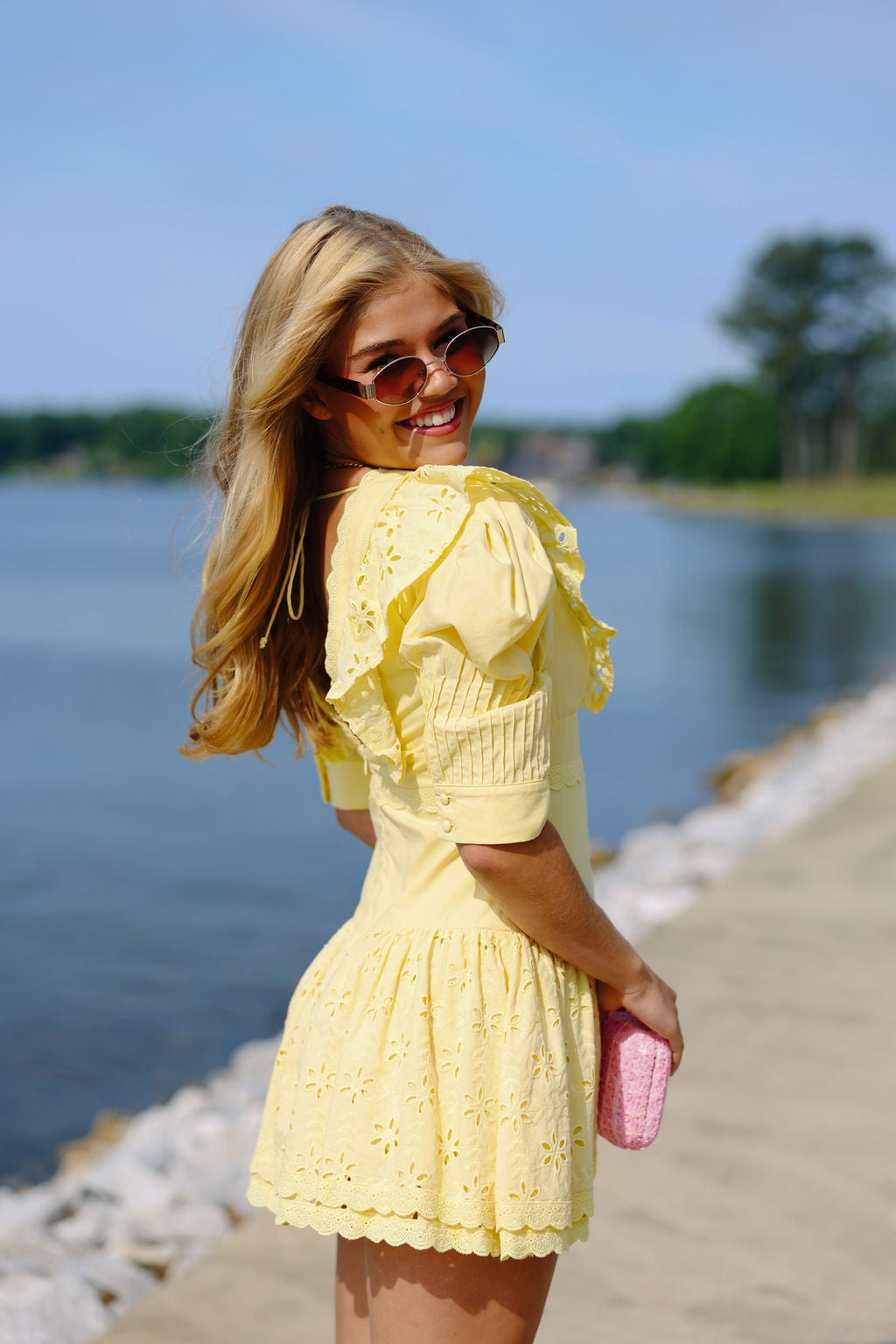 Rosalie Dress - Yellow
