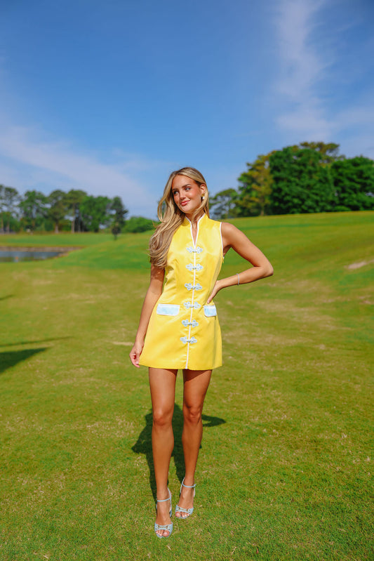 Vivienne Dress - Yellow PREORDER
