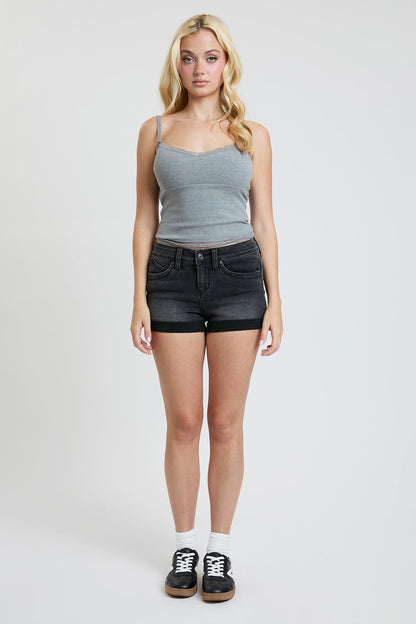 Women’s WannaBettaButt Cuffed Denim Shorts