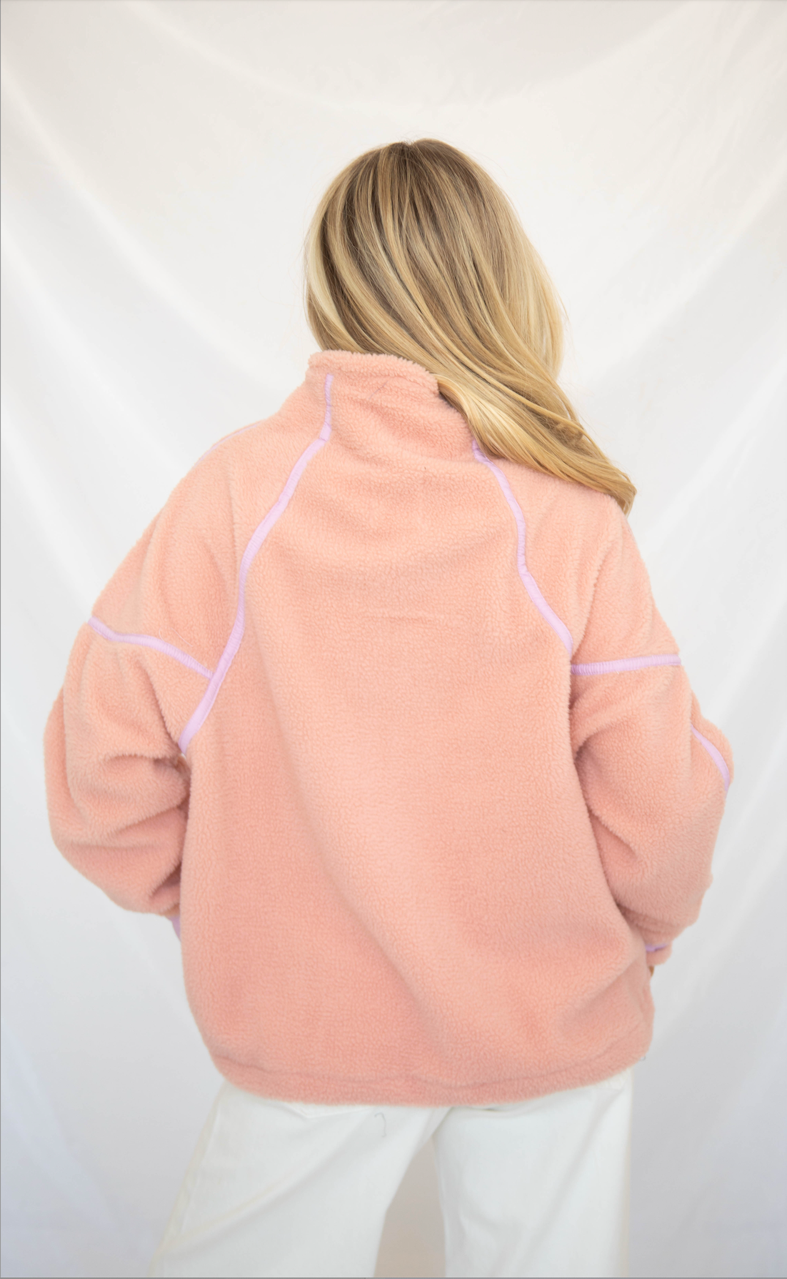 you know the one sherpa pullover